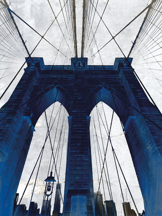 Brooklyn Bridge Blue