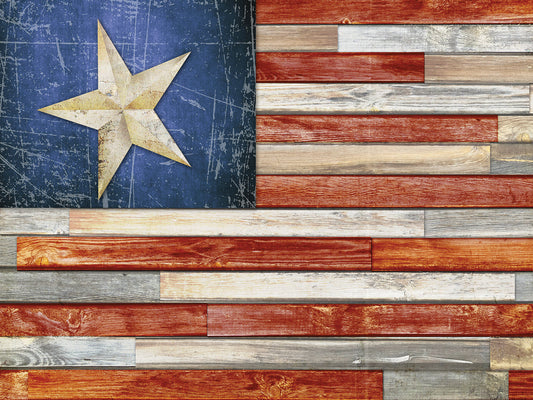 Wooden Flag