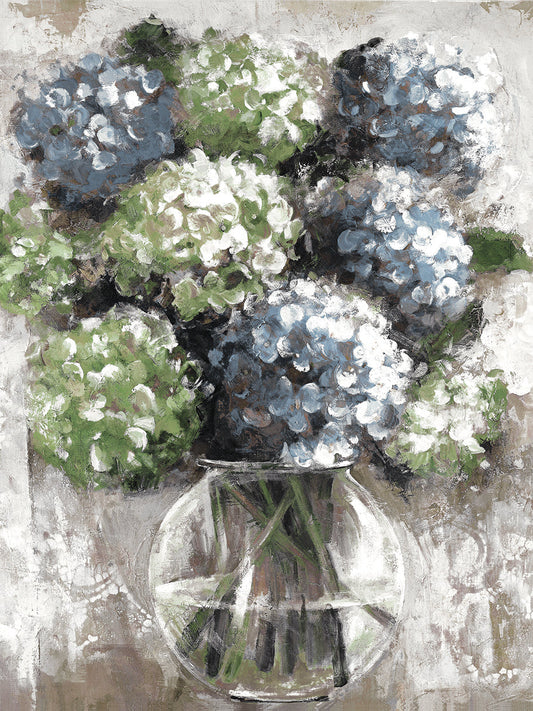 Hydrangea Study Blues