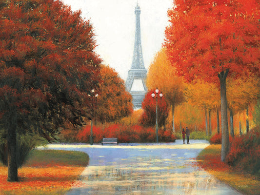 Autumn in Paris Couple