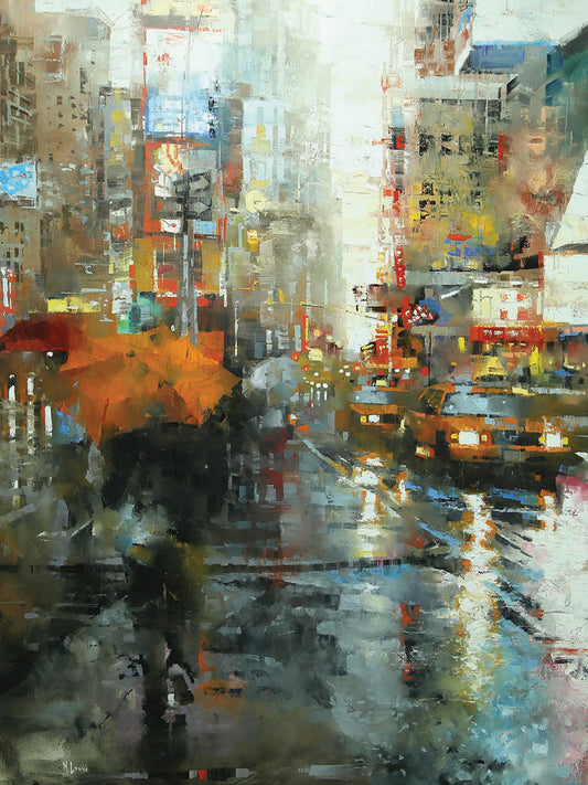 Manhattan Orange Umbrella