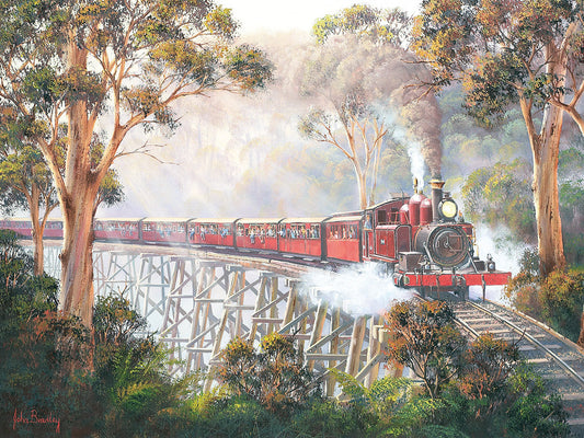 Misty Morning - Belgrave