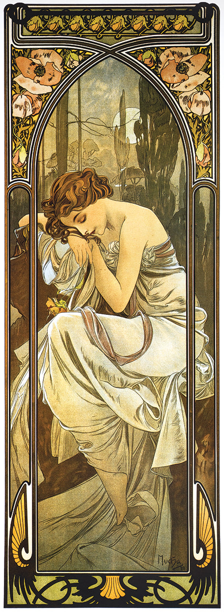 Mucha - Night - La Nuit