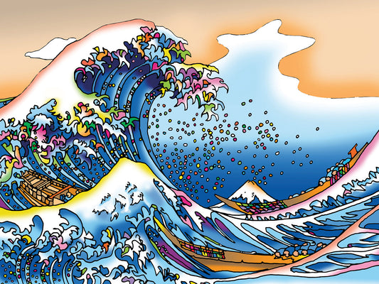 Pop Art Great Wave