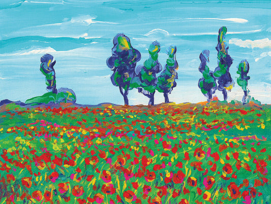 6 Poppy Field
