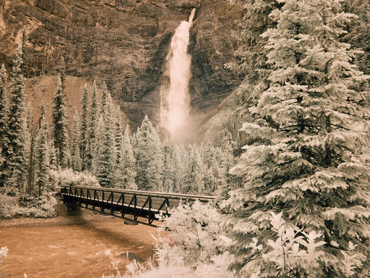 Takkakaw Falls & Bridge, Canadian Rockies, Canada ‘06