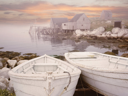 Two Boats at Sunrise, Nova Scotia ‘11