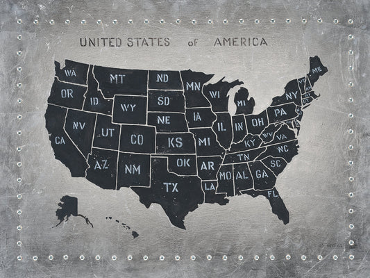 Riveting USA Map