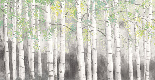 Soft Birches Charcoal