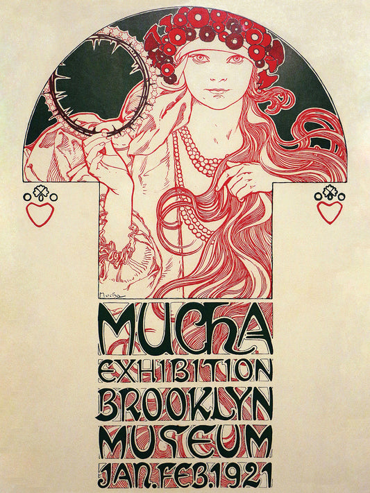 Mucha Exhibition, Brooklyn Museum, 1920