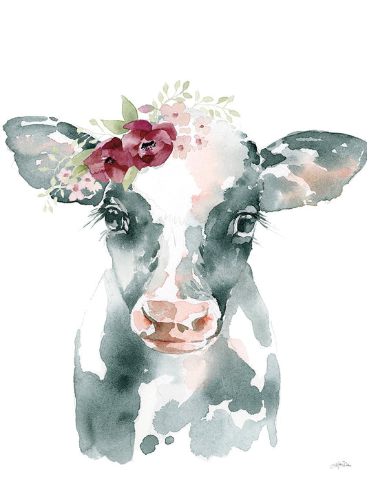 Floral Cow