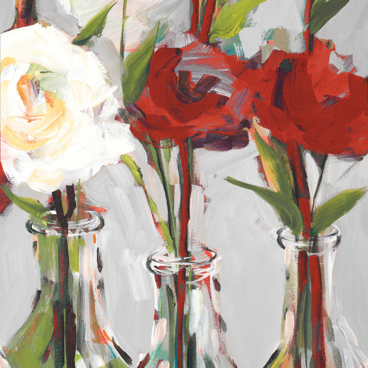Red Romantic Blossoms I