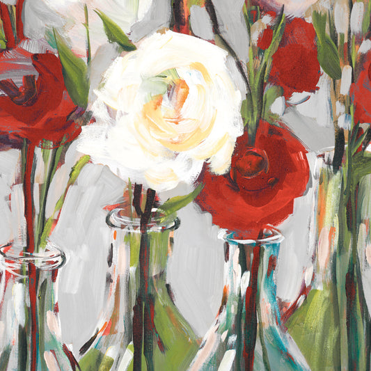 Red Romantic Blossoms II