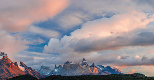 Chile Mountains Sunset