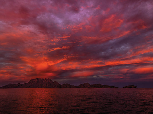 Baja Island Sunset