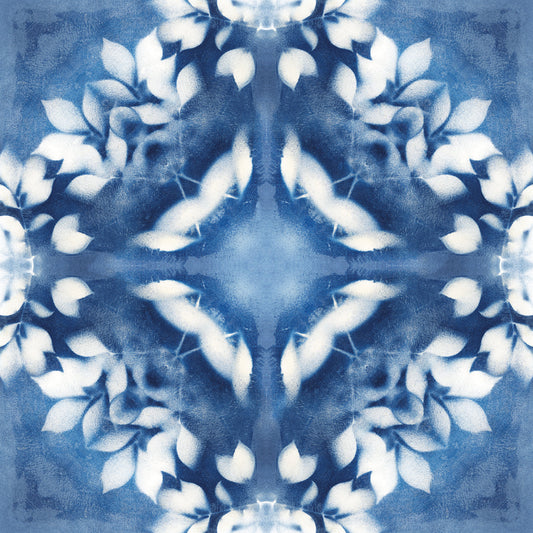 Navy Nature Kaleidoscope I