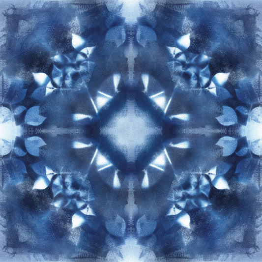 Navy Nature Kaleidoscope II