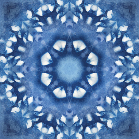 Navy Nature Kaleidoscope III