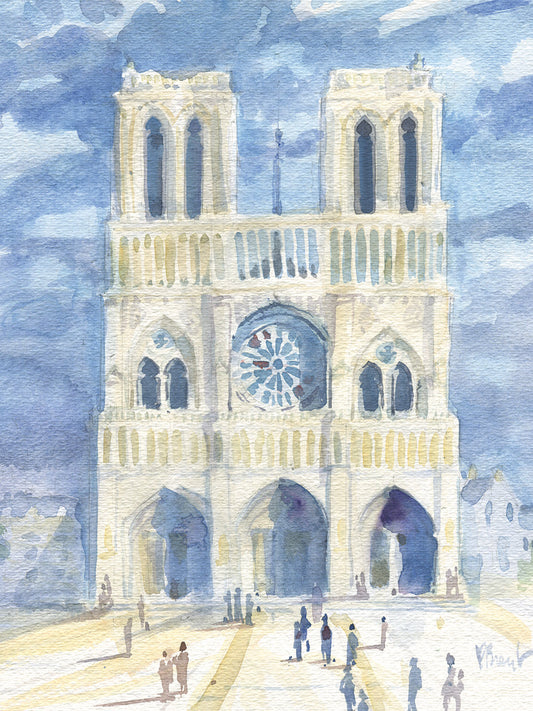 Notre Dame in Sunlight