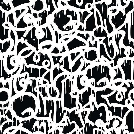 Graffiti background seamless pattern