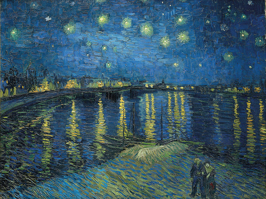 Starry Night Over the Rhone (1888)