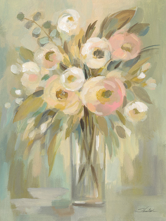 Painterly Strokes Floral