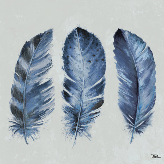 Indigo Feathers II