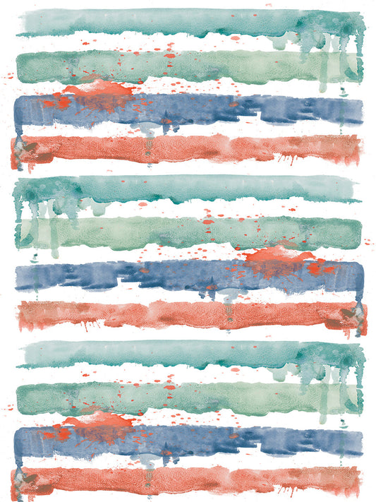 Fashion Watercolor Stripes