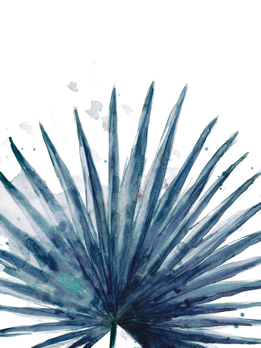 Teal Palm Frond II