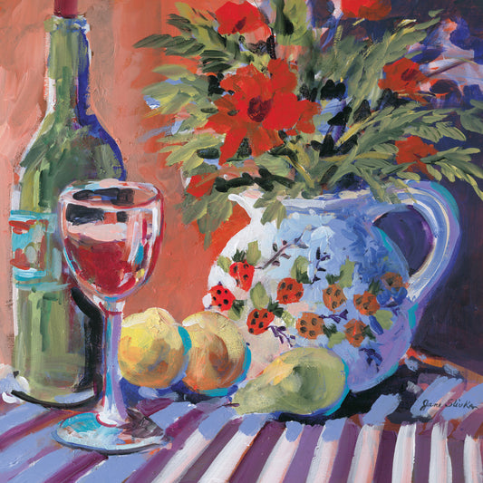 Red Wine and Table