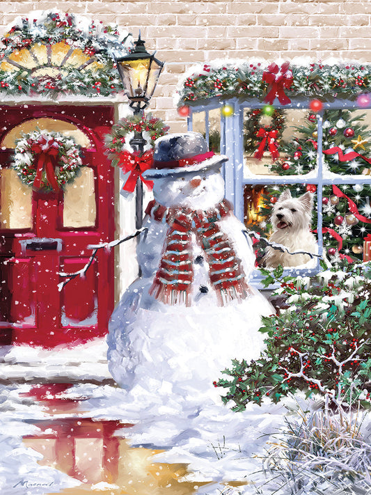 Westy And Snowman