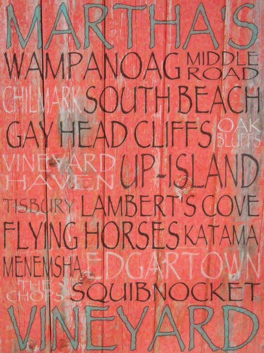 Martha's Vineyard 18x24